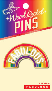 Fabulous Rainbow Pin Default Title
