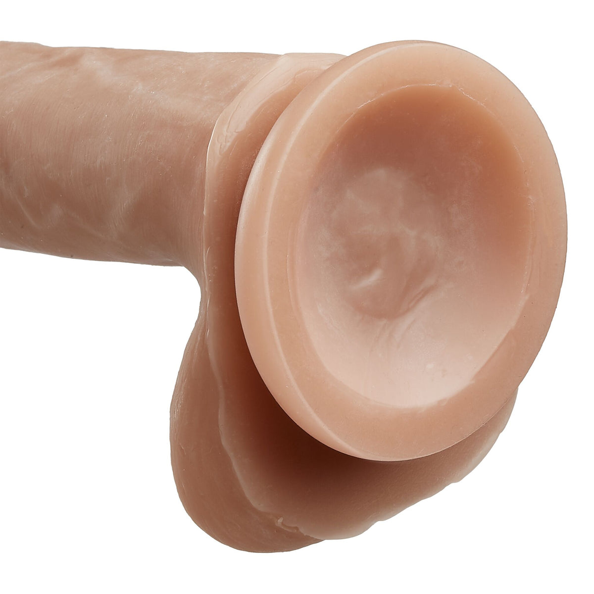 Cloud 9 Dual Density Dildo Touch W/ Balls Tan Mocha 6"