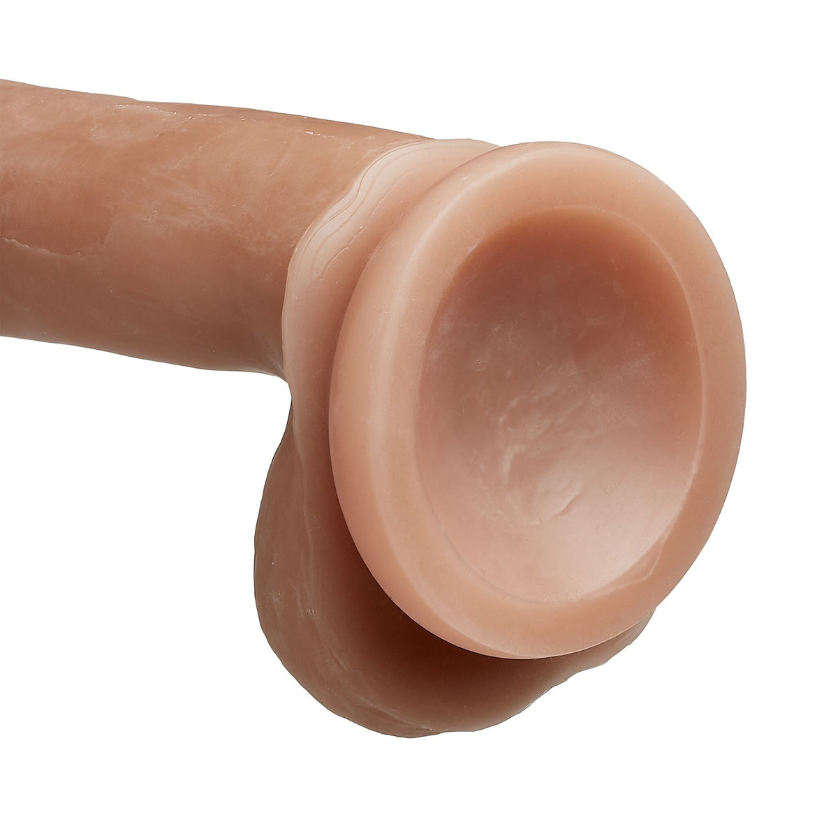 Cloud 9 Dual Density Dildo Touch W/ Balls Tan Mocha 7"