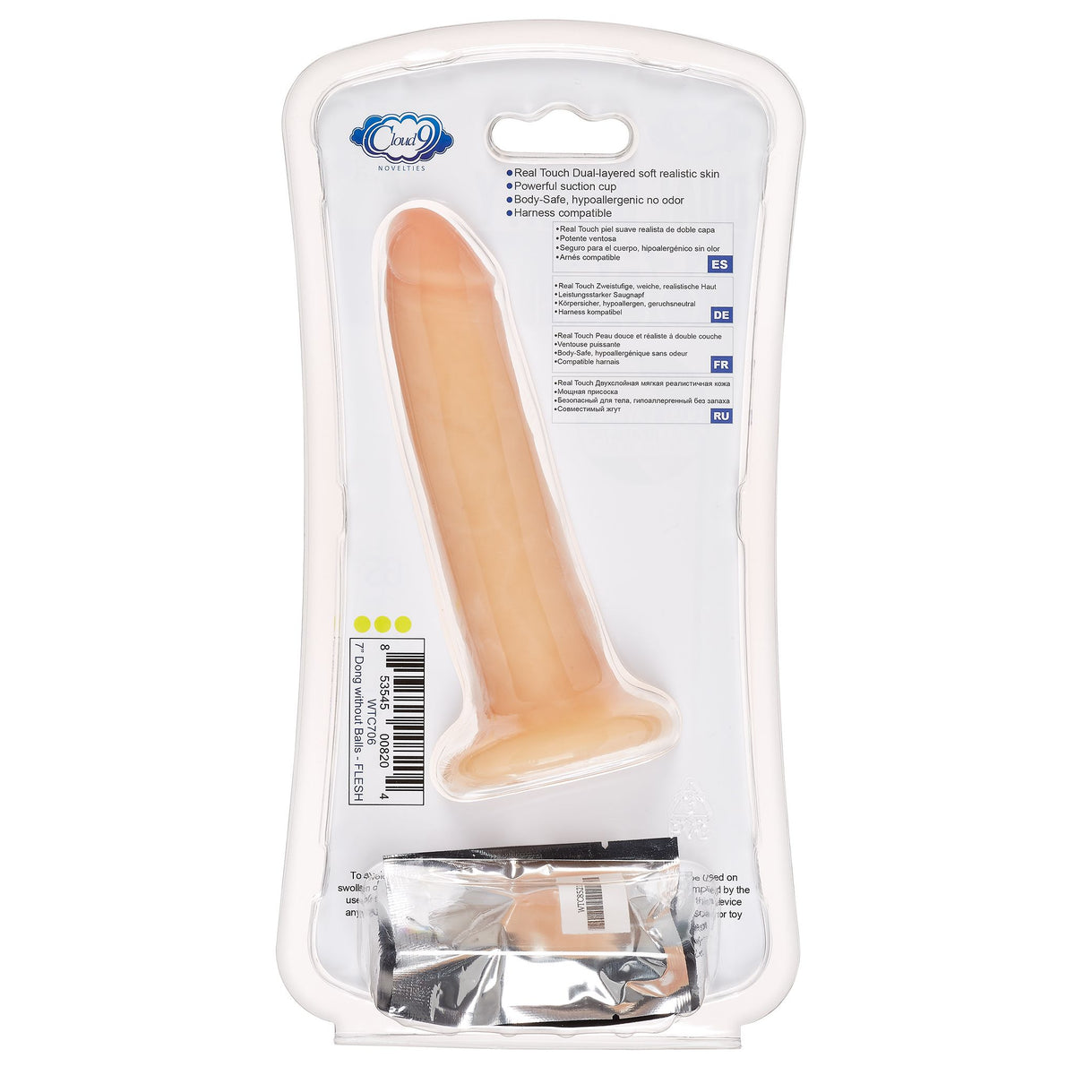 Cloud 9 Dual Density Dildo Touch 7in W/ No Balls
