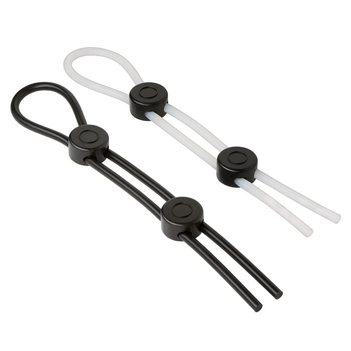 Pro Sensual Xl Pro Rings Black & Clear 2 Pack Default Title