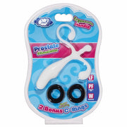Cloud 9 Prostate Stimulator Kit White W/c Rings Default Title