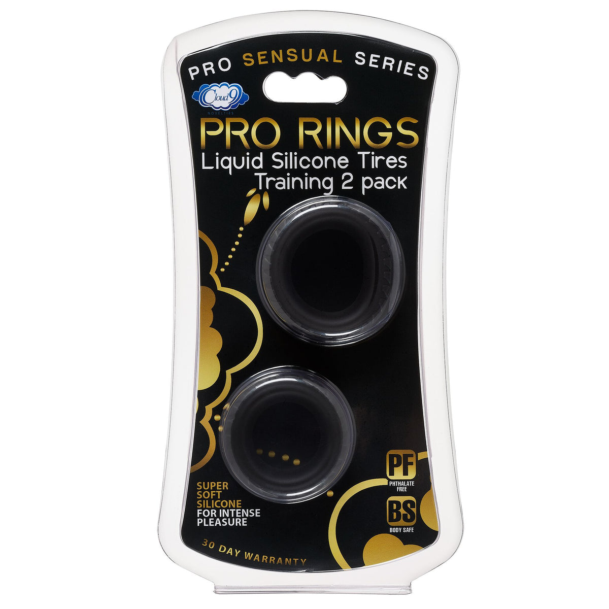 Cloud 9 Pro Rings Liquid Silicone Tires 2 Pack Black Default Title
