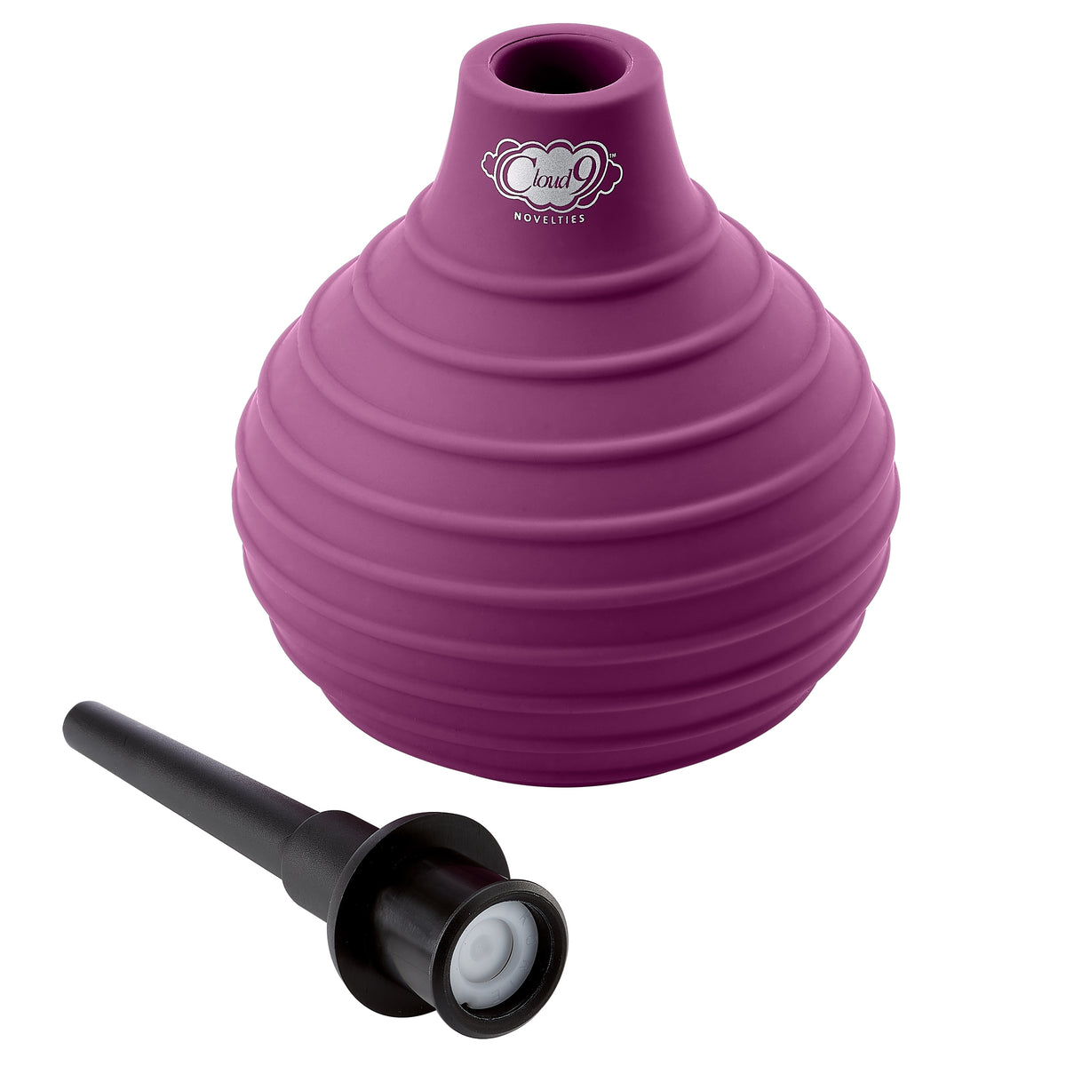 Cloud 9 Health & Wellness Premium Silicone Non-backflow Enema Douche