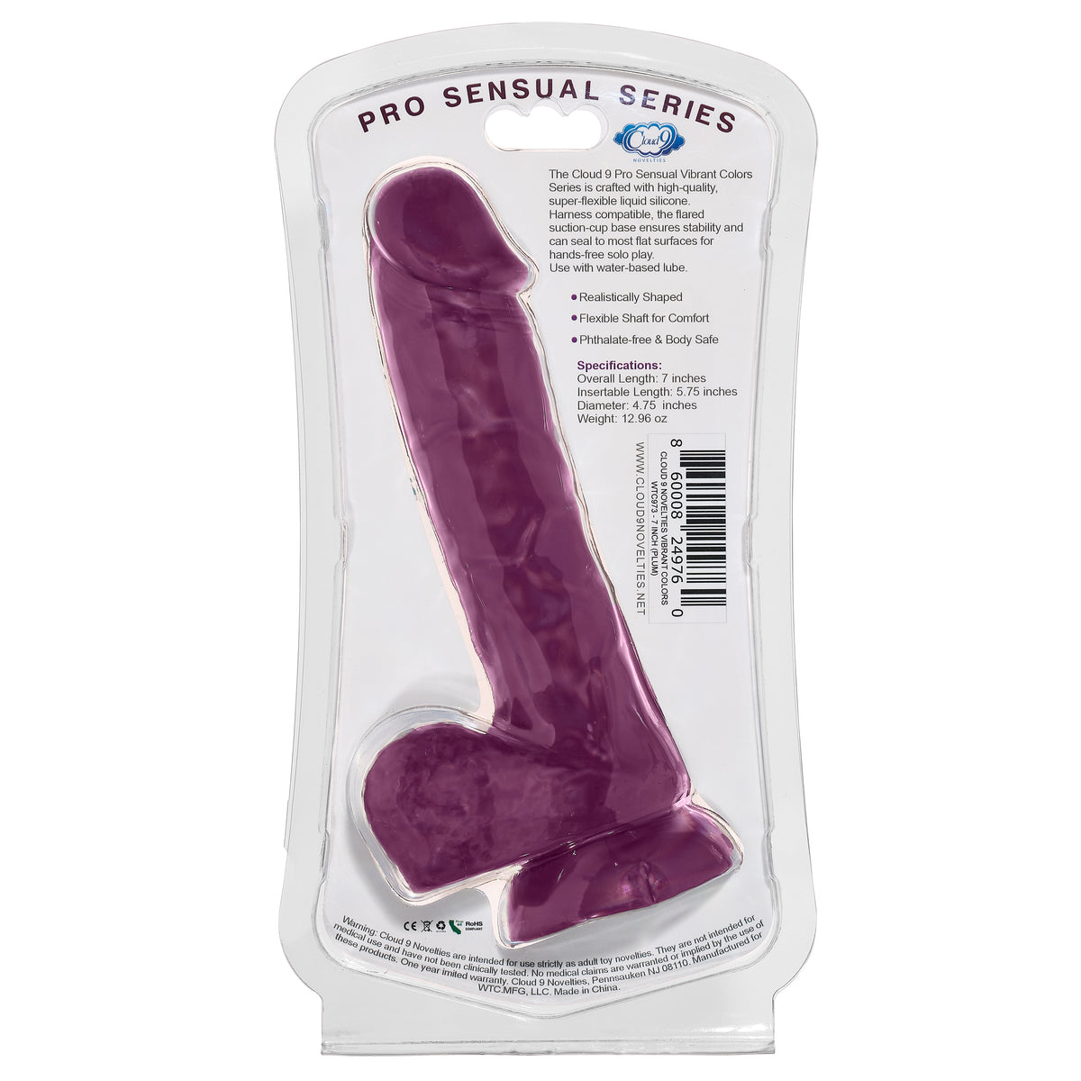 Cloud 9 Vibrant Colors 7 Pro Sensual Line "