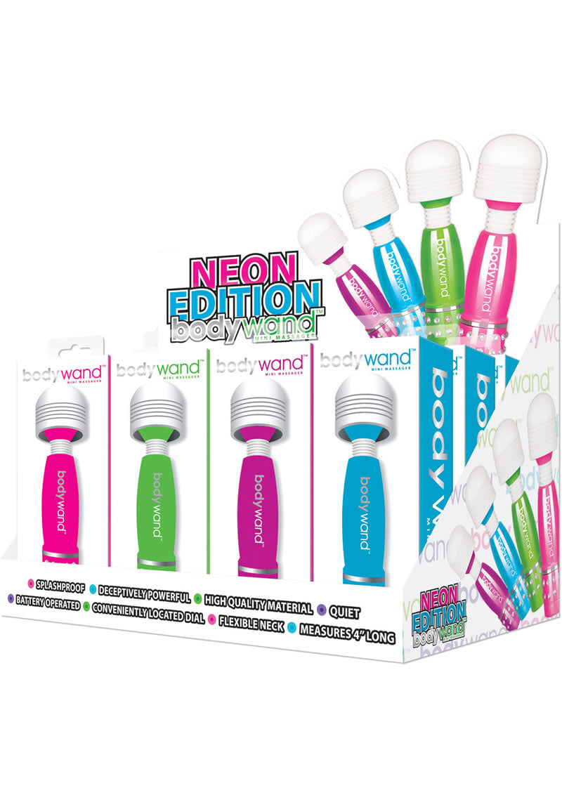 Bodywand Mini 12pc Display Neon