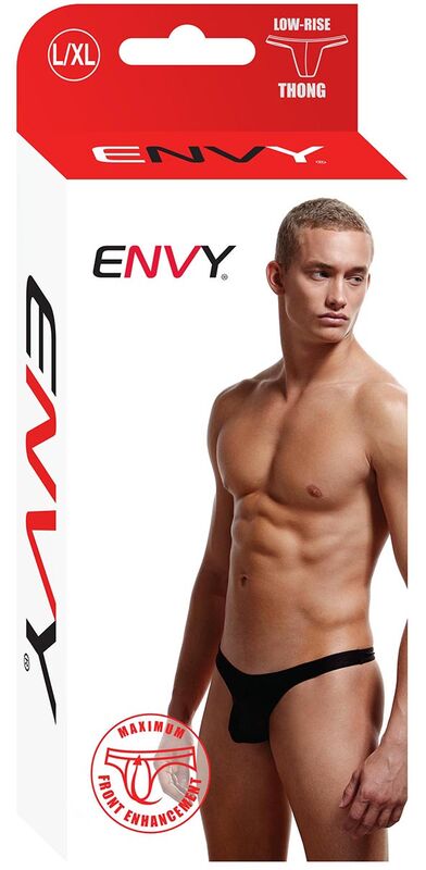 Envy Low Rise Thong Black