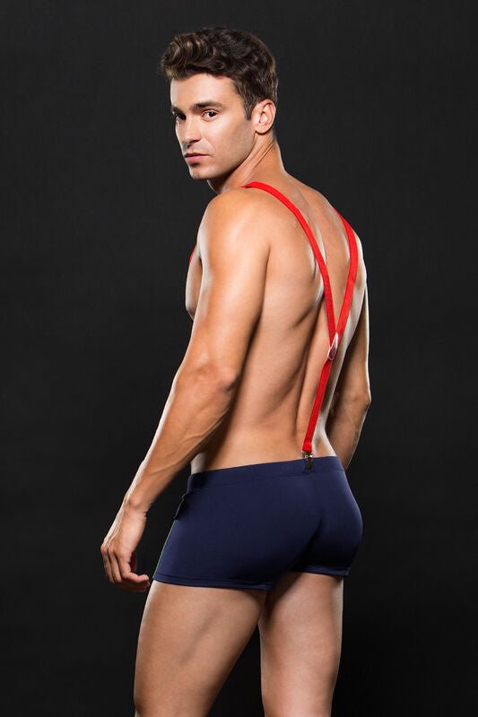 Envy Fireman Bottom W/ Suspenders 2pc L/xl Default Title