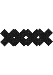 Pasties Classic Black X (peekaboos) Default Title