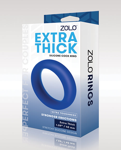 Zolo Extra Thick Silicone Cock Default Title