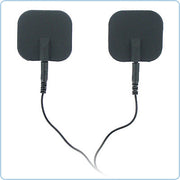 Zeus Electrosex Black Adhesive Silicone Pads Pair Default Title