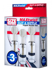 Size Matters Twisted Triplets Nipple & Clit Suckers Default Title