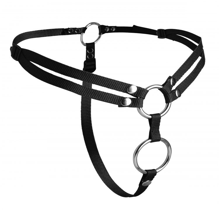 Strap U Unity Double Penetration Strap On Harness Default Title