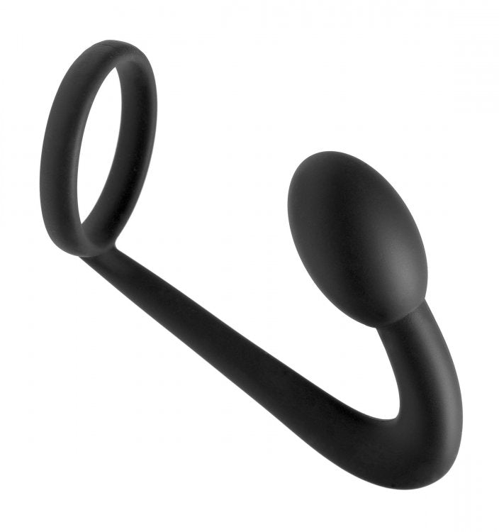 Master Series Prostatic Play Explorer C Ring & Prostate Plug Default Title