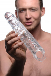 Size Matters 3in Clear Penis Extender Sleeve Default Title