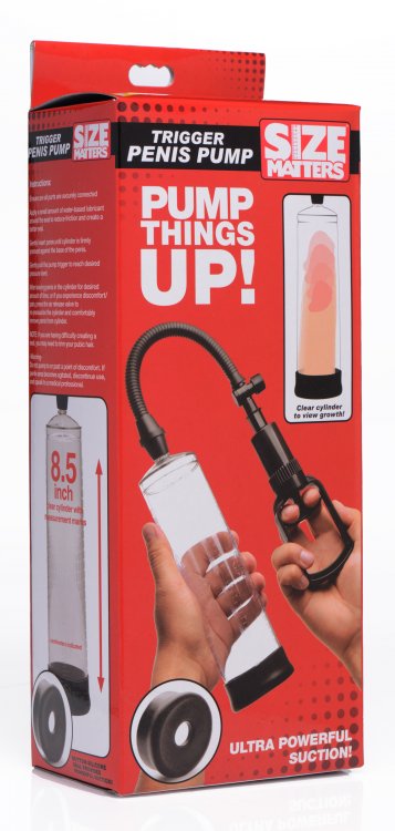 Size Matters Pull Handle Penis Pump Default Title