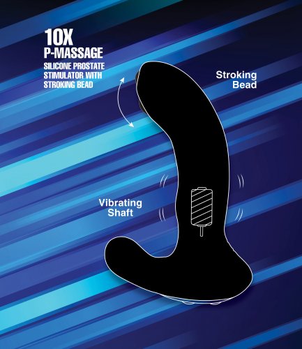 Alpha-pro 10x P-massage Moving Bead Prostate Stimulator Default Title