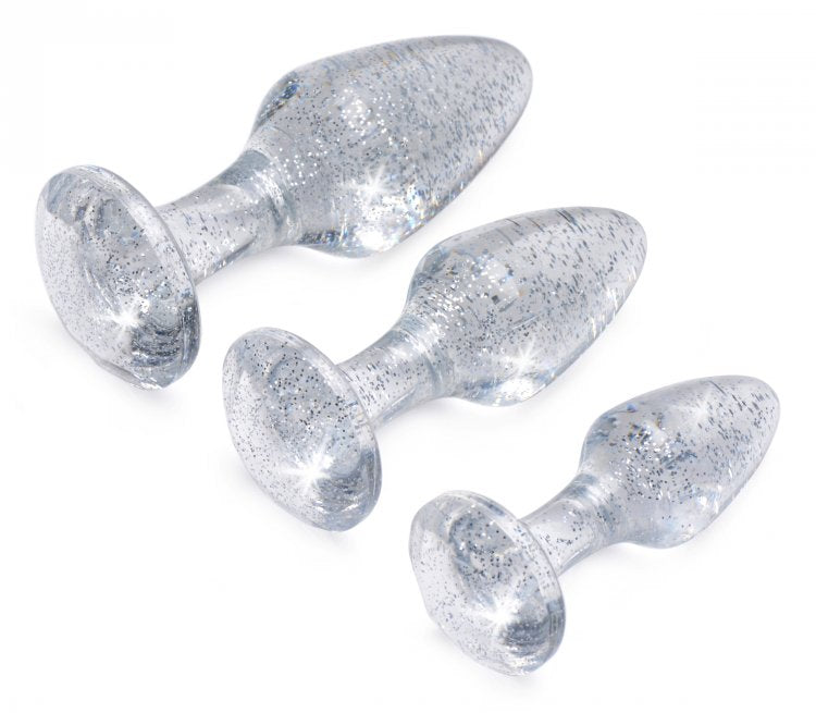 Booty Sparks Glitter Gem Anal Plug Set