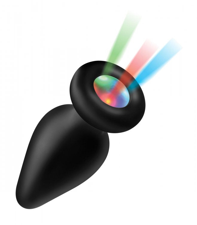Booty Sparks Silicone Light-up Anal Plug Small