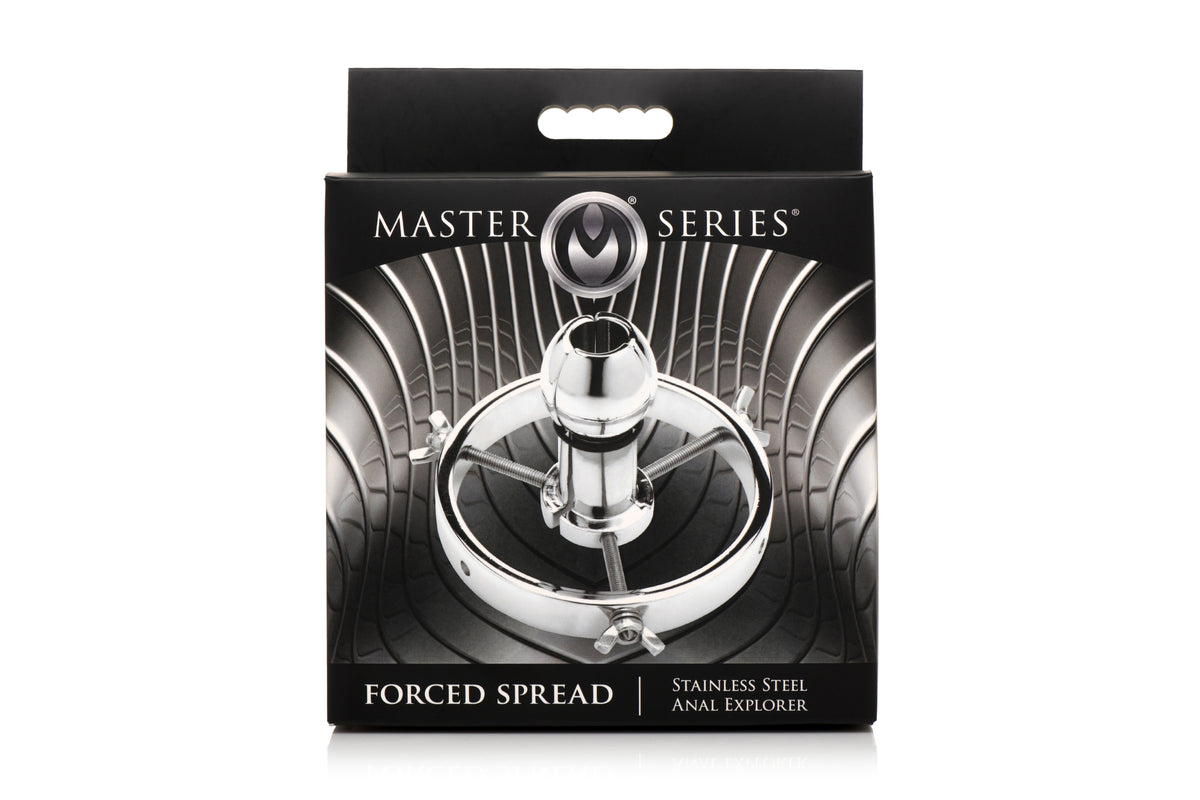 Master Series Forced Spread Stainless Steel Anal Explorer