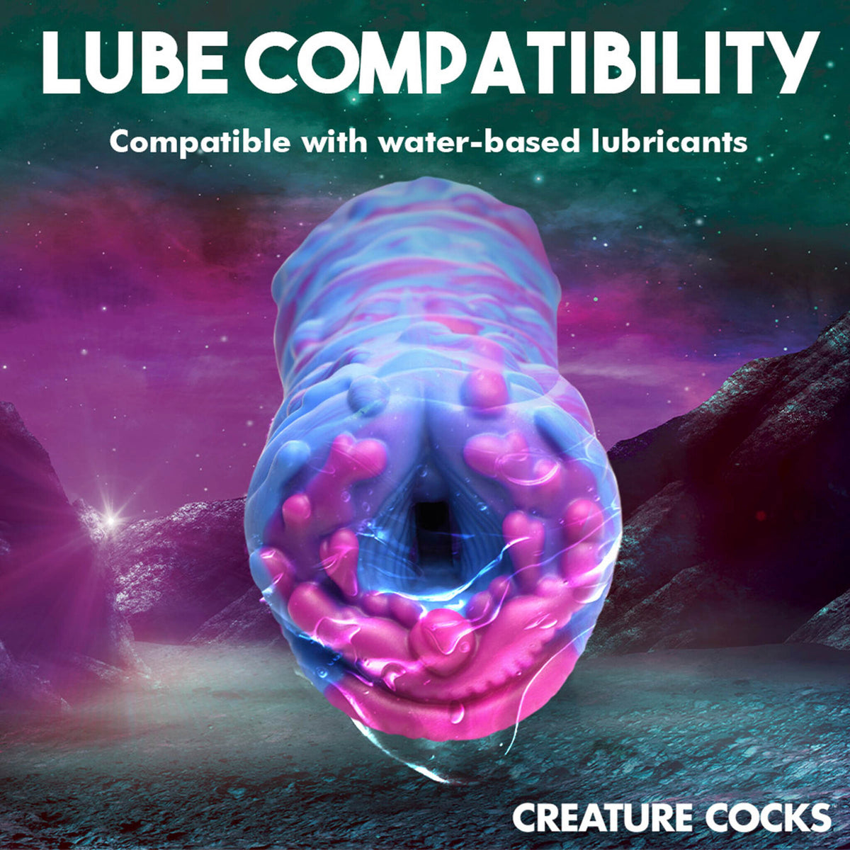 Creature Cocks Cyclone Squishy Alien Vagina Stroker