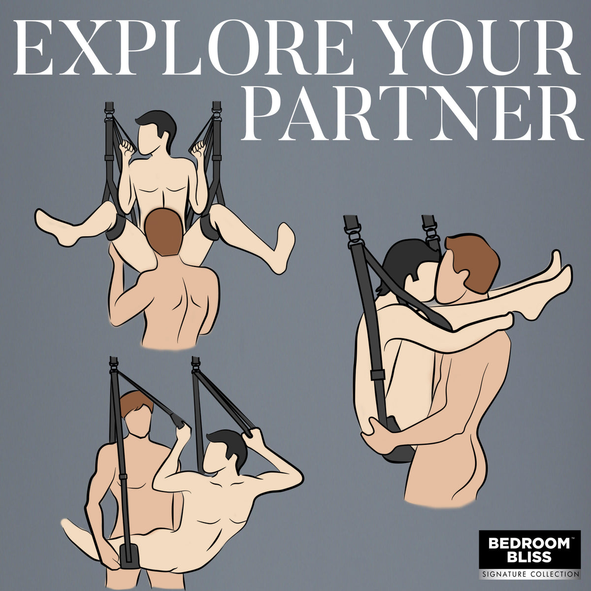 Bedroom Bliss Lover's Door Swing