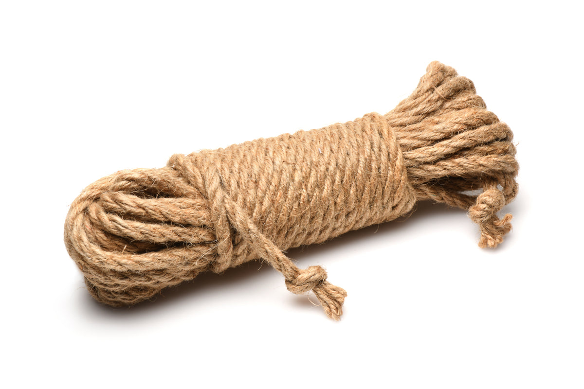 Master Series Tied Up Jute Bondage Rope 25ft Default Title