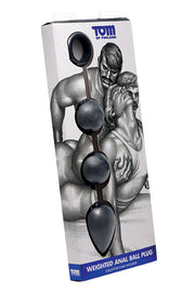 Tom Of Finland Lg Silicone Weighted Anal Ball Plug Default Title