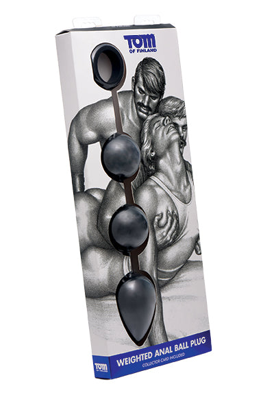 Tom Of Finland Lg Silicone Weighted Anal Ball Plug Default Title