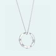 SINGLE RING NECKLACE CHAIN LENGTH