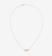 FORCE 10 DIAMOND PINK GOLD NECKLACE MINI MODEL
