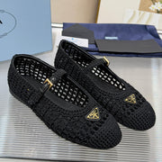 Prada 2026 Ballet Flat Wool 715518