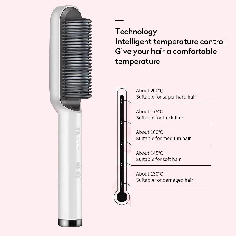 Hair Straightener Brush