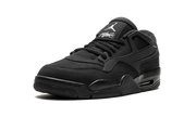 Nike Air Jordan 4 Black Suede Leather