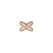 JEUX DE PINK GOLD DIAMOND EARRINGS