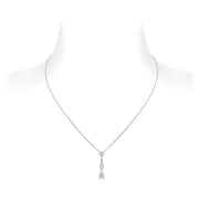 JOSEPHINE SILVER DIAMOND NECKLACE