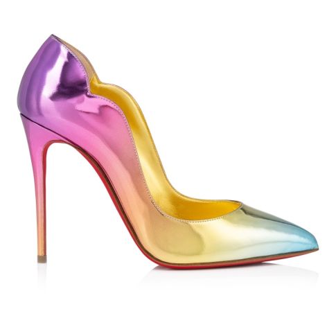 CL Hot Chick 100 Mm Pumps Boreal Specchio Leather Multicolor