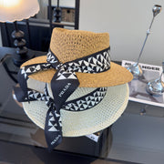 Prada Straw Brim Hat 229334