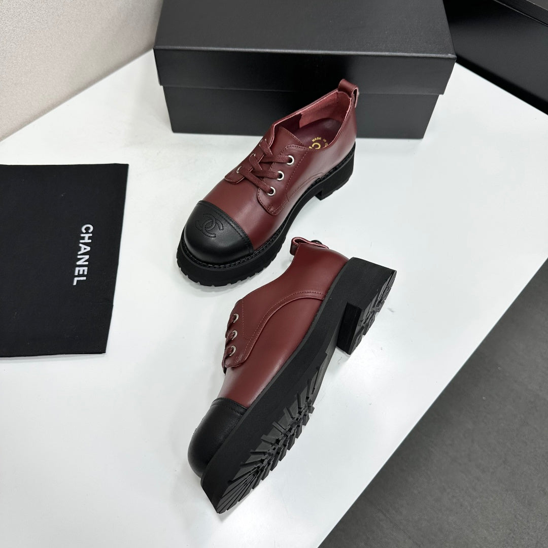 Chanel 2026 Oxford Derby Loafers Leather 944599
