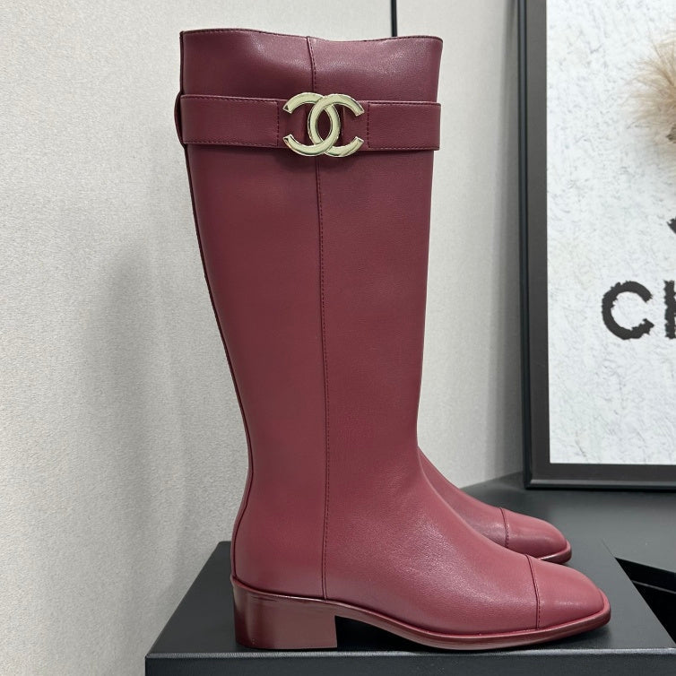 Chanel 2026 Metiers D'art Boots 45mm Suede Cowhide 986193