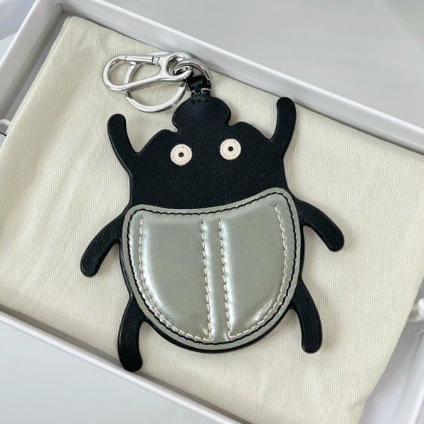 Loewe Beetle Charm Leather