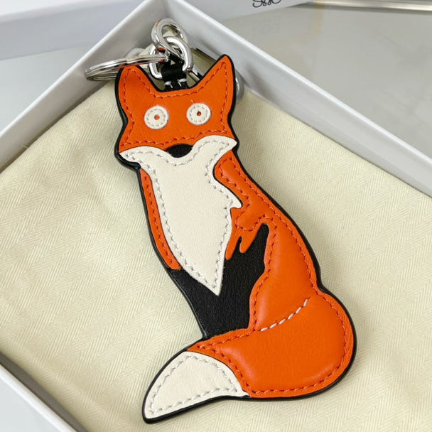 Loewe Fox Charm Leather