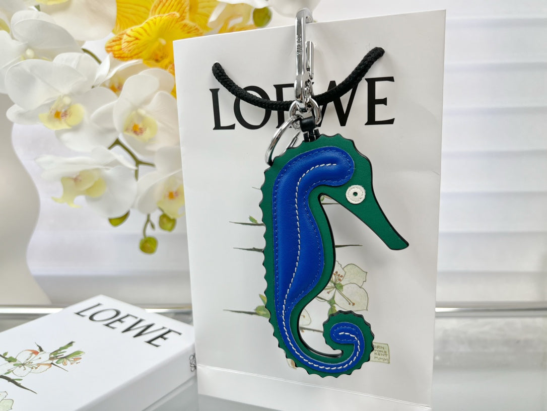 Loewe Hippocampus Charm Leather