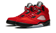 Nike Air Jordan 5 Retro Bull Red Black Suede
