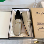 GG LOAFERS MULES BEIGE
