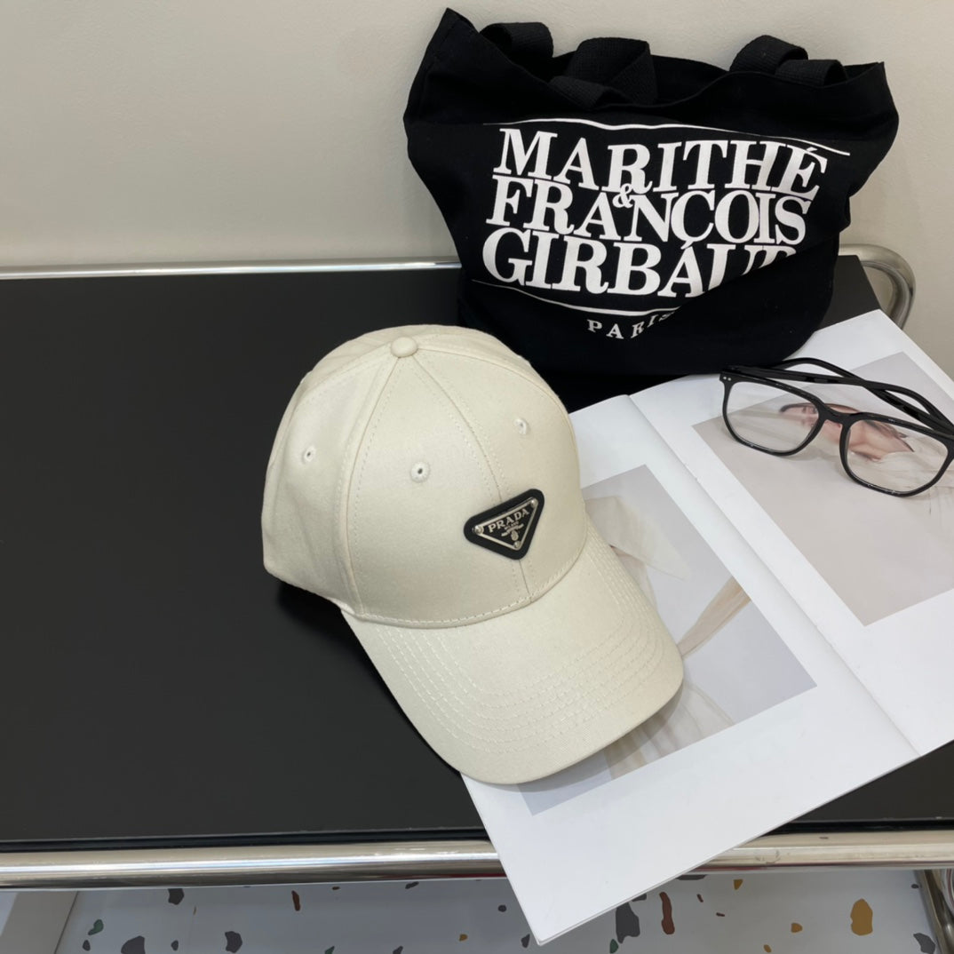 Prada Logo Cotton Hat 211811