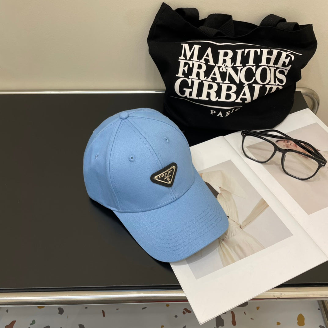 Prada Logo Cotton Hat 211811