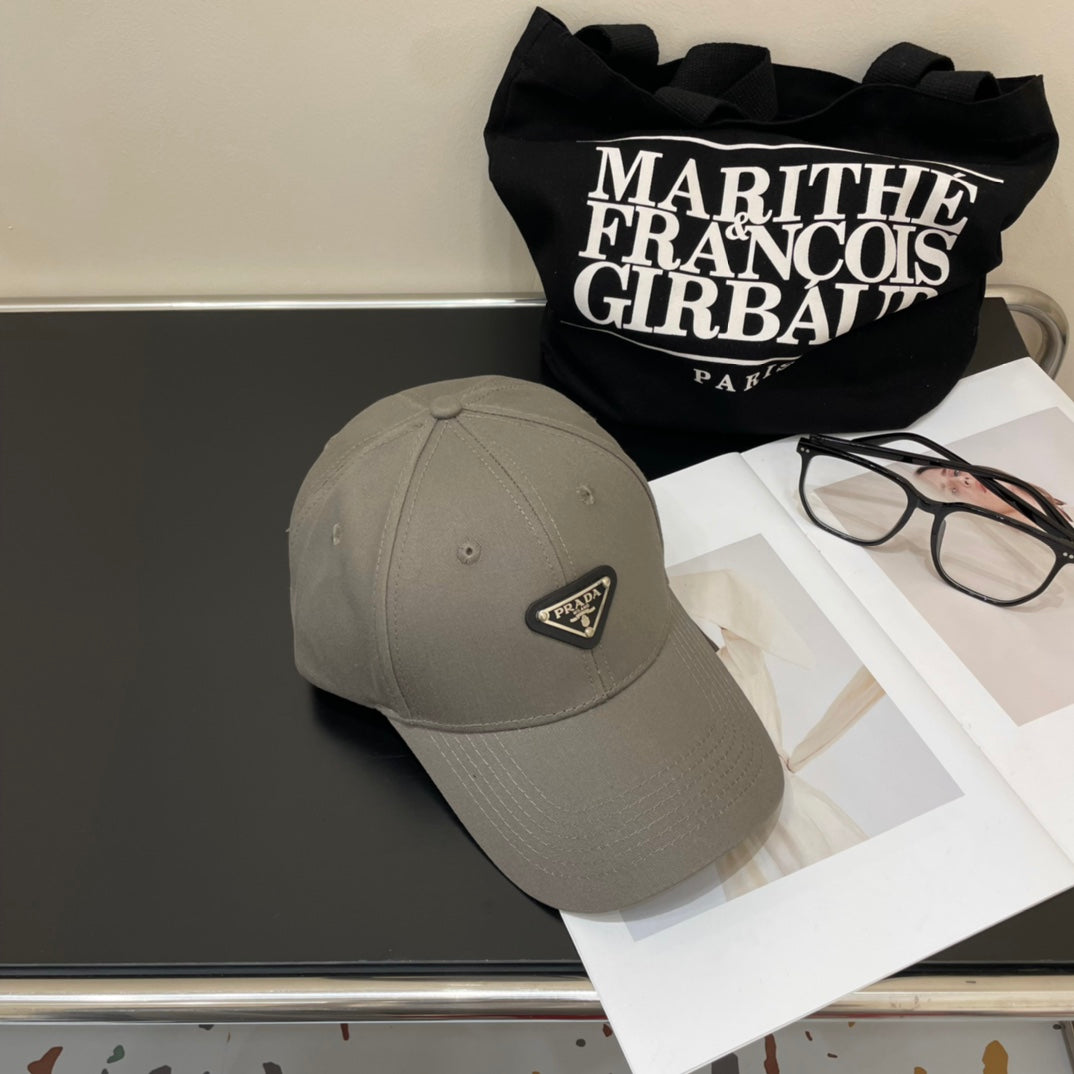 Prada Logo Cotton Hat 211811