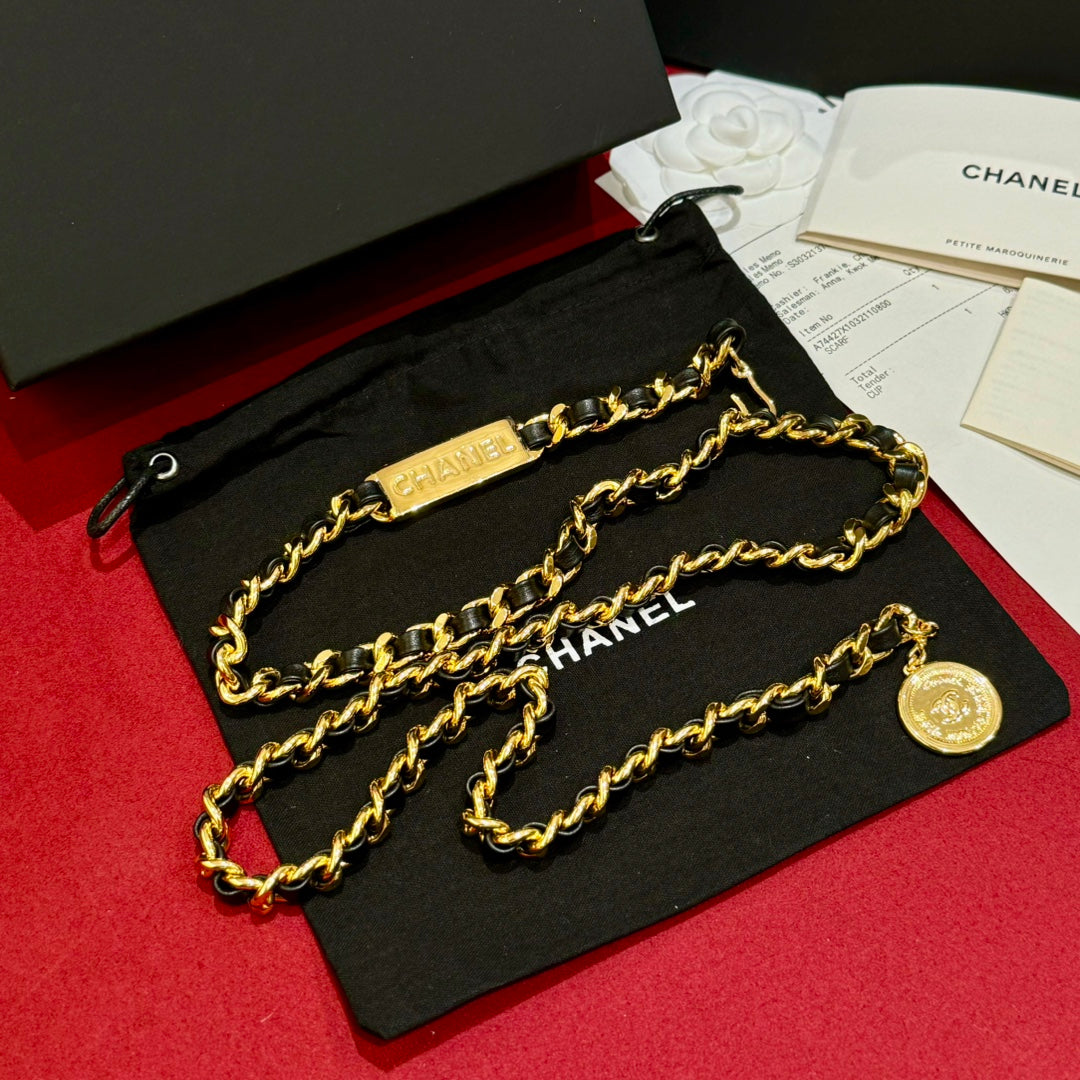 Chanel 2026 CC Coin Chain Belt