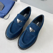 Prada 2026 Loafer Multicolor Suede Sheepskin 715985